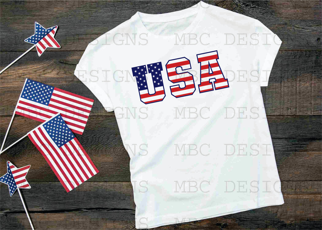 Patriotic Flag USA-Infant Sizing