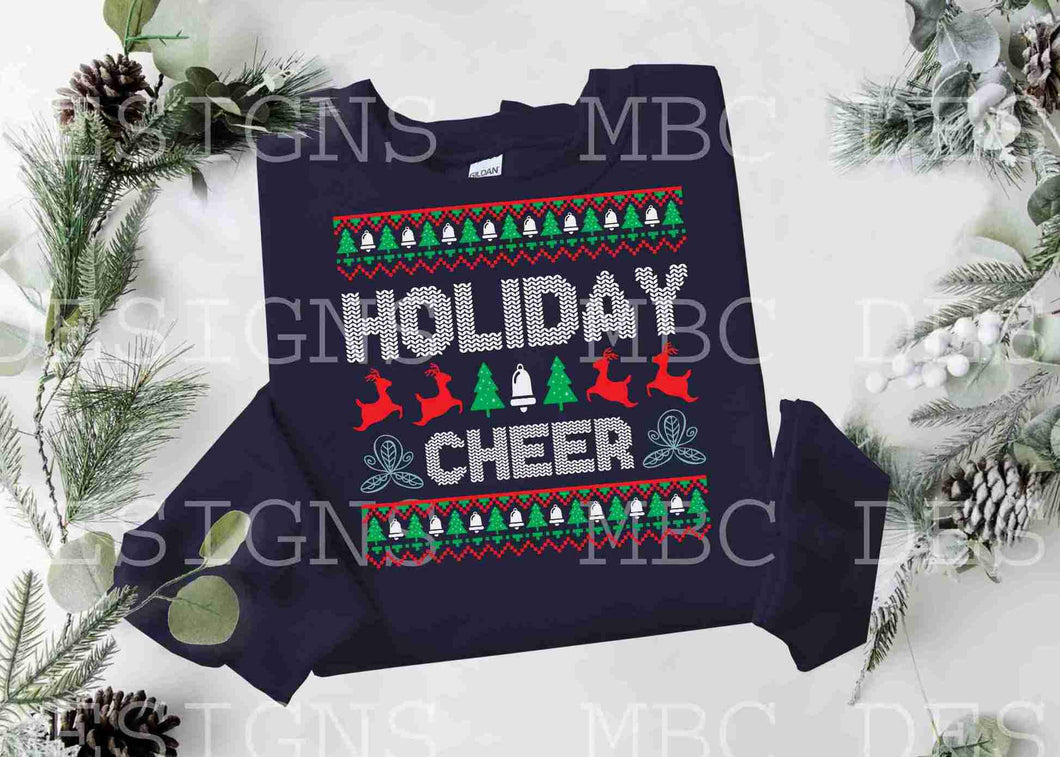UGLY SWEATER Holiday Cheer-Toddler Sizing