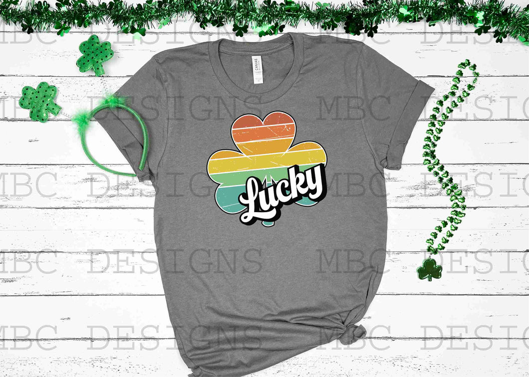 Vintage Lucky & Clover-Adult Sizing