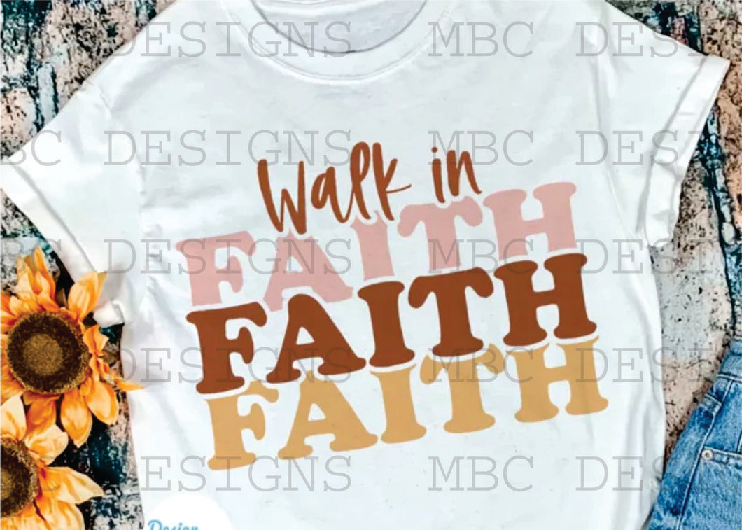 Walk In Faith-Adult Sizing