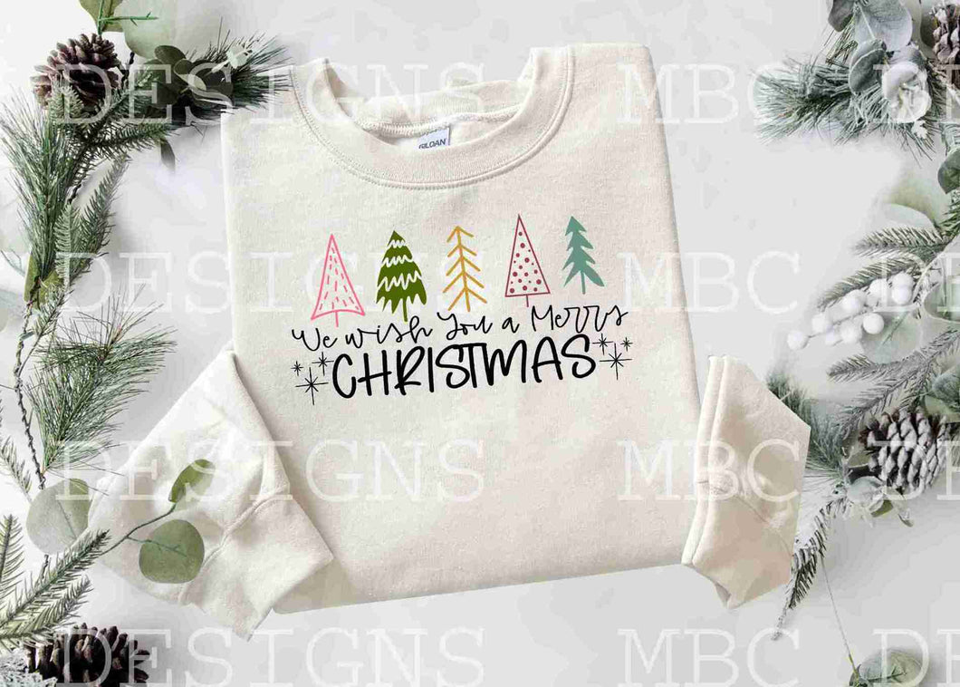 We Wish You a Merry Christmas-Adult Sizing