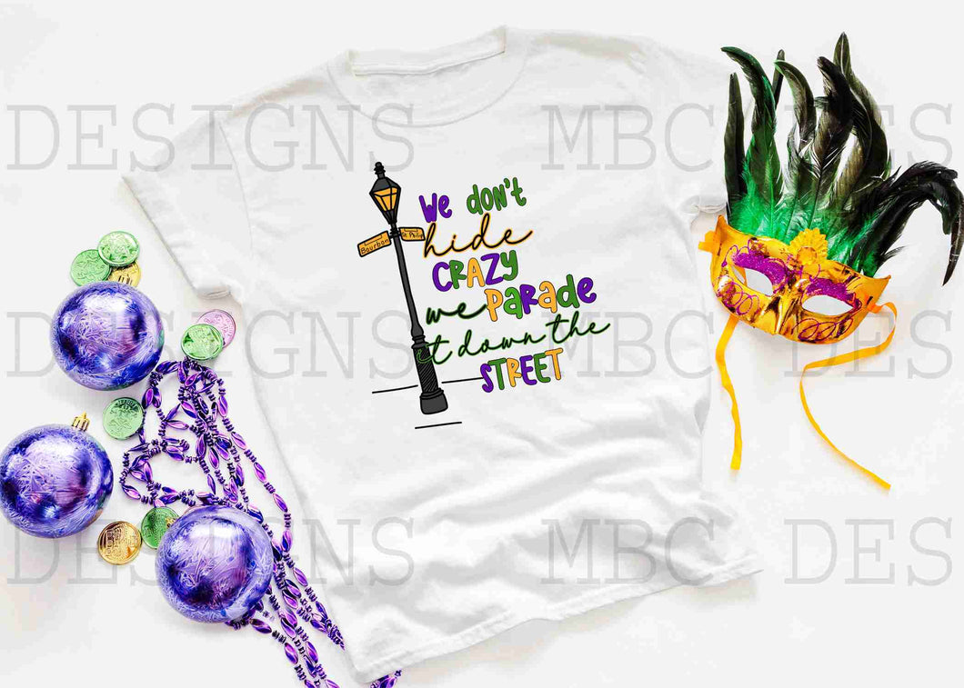 We Don’t Hide Crazy-Youth Sizing