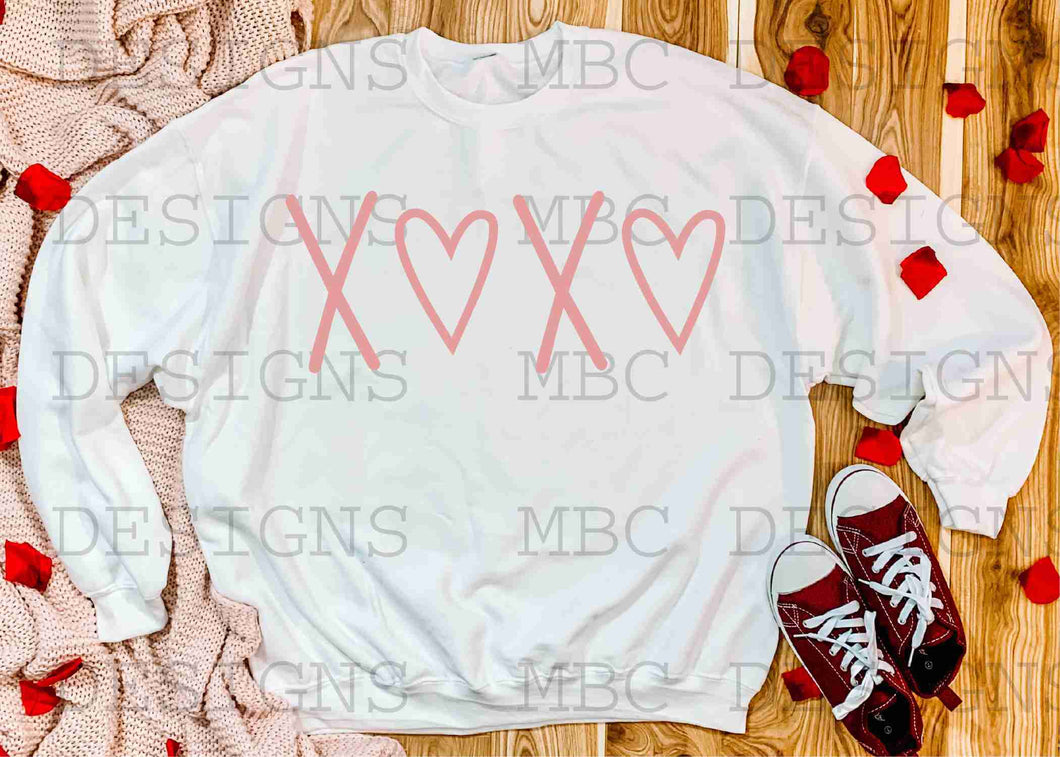 XOXO (w/ Hearts)-Infant Sizing