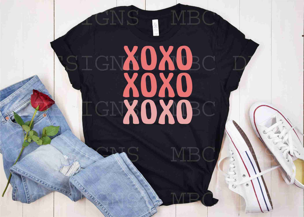 XOXO (stacked)-Toddler Sizing