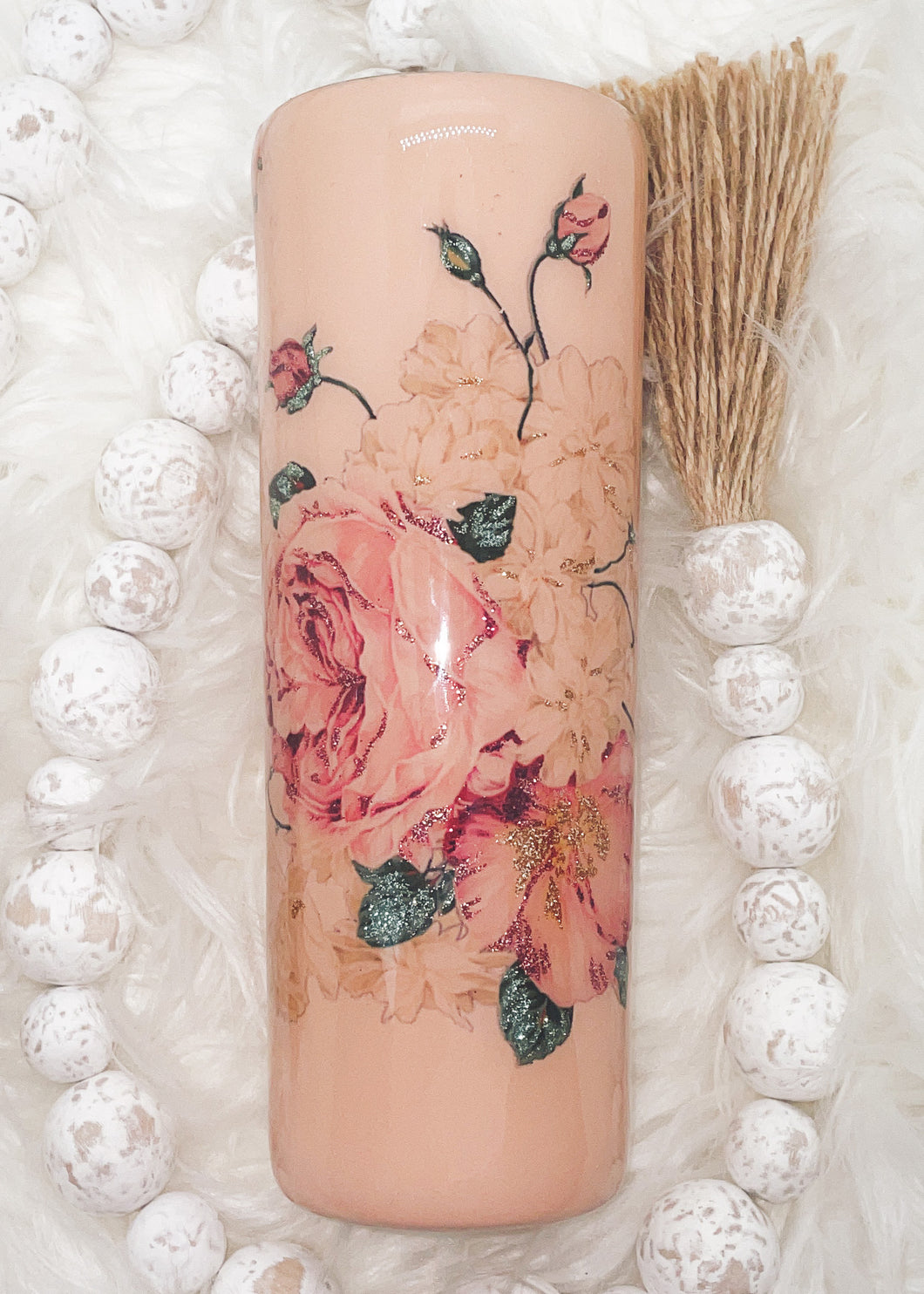 Floral Epoxied Tumbler